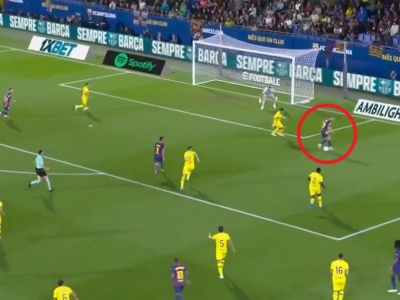 Lewandowski patrzył, koledzy się bawili. Kosmiczna asysta w meczu Barcy