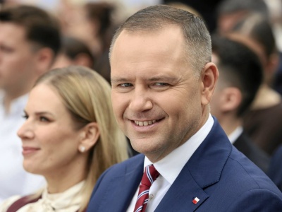 Niecodzienny incydent na spotkaniu z Nawrockim w USA. 