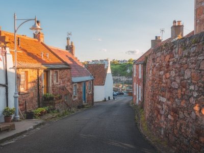 Tu znajduje się najpiękniejszy port Szkocji. Z zewnątrz wygląda jak pocztówka