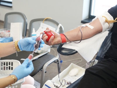 Mobilna klinika centrum krwiodawstwa cały czas w trasie