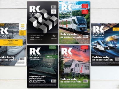 Specjalny numer Rynku Kolejowego 7/8 2025 dostępny bezpłatnie na stoisku redakcji na targach TRAKO!