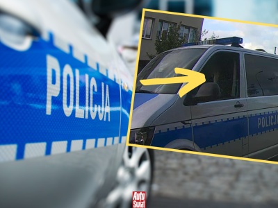 Policjantka przyłapana na rozmowie przez telefon za kierownicą radiowozu. Jest reakcja