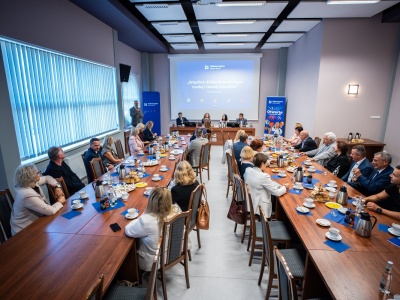 Za nami spotkanie z dyrektorami szkół średnich w Sali Senatu UBB