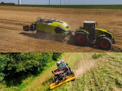 Nowa prasa Claas i napęd Aebi Line Traction – oto złote innowacje targów Agritechnica