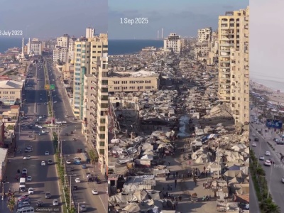 Gaza kiedyś i dziś – Zobacz szokujące zdjęcia zrujnowanego miasta!