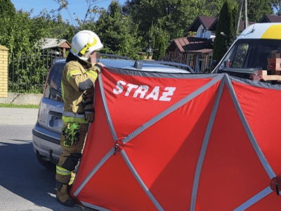 Śmiertelny wypadek – nowe informacje. Dziecko bez fotelika, bez pasów bezpieczeństwa, na przednim siedzeniu
