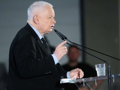 Jarosław Kaczyński w łódzkiej hali EXPO. Skrytykował Andrzeja Dudę