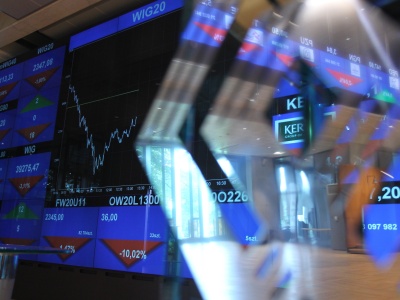 Indeksy w Warszawie uniknęły głębszej przeceny