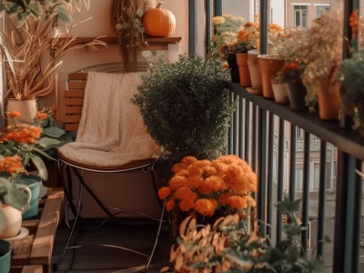 Udekoruj tak balkon na jesień. Sąsiedzi pękną z zazdrości