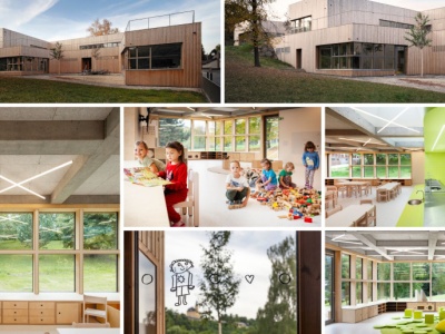 To świetny model nowoczesnej architektury edukacyjnej. Chodzi o to czeskie przedszkole