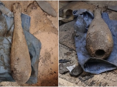 Wojenny niewybuch w budynku mieszkalnym w Tuchowie