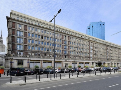 Pożar w centrum Warszawy. Ewakuowano ponad 100 osób