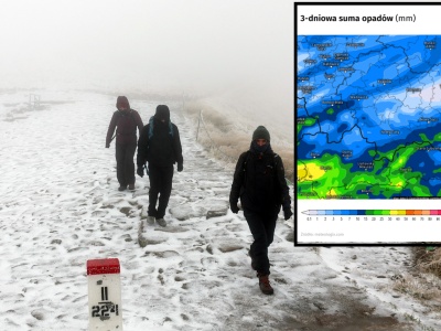 Zbliża się pierwszy powiew zimy w Tatrach. Śnieg i mróz do -5 st. C