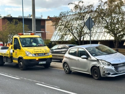 Zderzenie aut przy ulicy Wrocławskiej