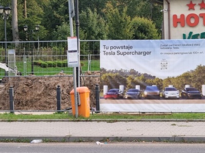 Tesla Supercharger KOSZALIN też już powstaje . Całkiem sporo nowych lokalizacji w Polsce