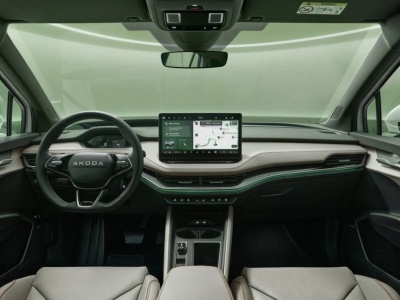 Skoda prezentuje topowe wnętrze Laurin & Klement dla modeli Elroq, Enyaq i Enyaq Coupe