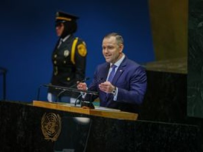 Nawrocki w ONZ. Nagle zaczął mówić o Lechu Kaczyńskim