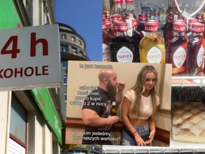 Sondaż: za nocnym zakazem sprzedaży alkoholu są głównie kobiety i młodzi dorośli