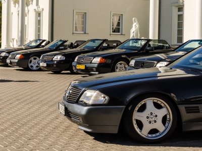 Motoryzacyjny akcent jesieni – zlot zamykający sezon kabrioletów Mercedes R129 Fan Club Polska