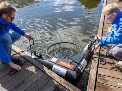 Wodny odkurzacz będzie dbał o czystość w szczecińskiej marinie