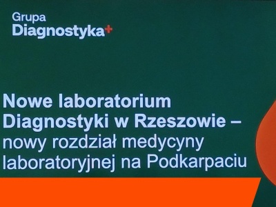 Nowe laboratorium Diagnostyki w Rzeszowie