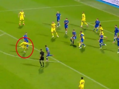 Potężne uderzenie reprezentanta Polski w Lidze Europy! Bramkarz bez szans