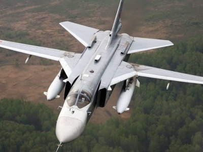 Ukraińcy zestrzelili rosyjski bombowiec Su-34. Atakował cele w Zaporożu