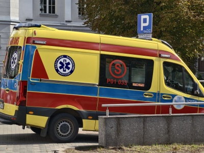 Potrącił kobietę na hulajnodze (ZDJĘCIA)