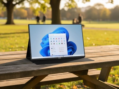 To pierwszy taki monitor Japończyków. Zabierzesz go wszędzie