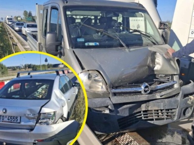 Na S8 znowu kolizja. Utrudnienia w kierunku stolicy