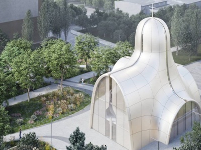 Świątynia z podziemnym schronem. Futurystyczny projekt budzi uznanie