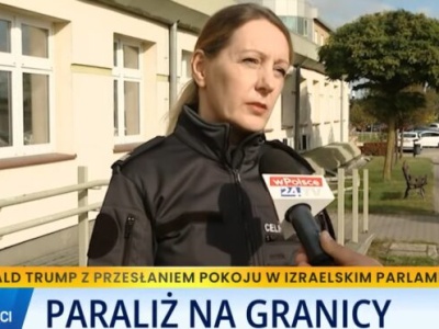 Paraliż na granicy, nie ma jak wjechać do Polski. Telewizja wPolsce24 rozmawiała z naszymi celnikami