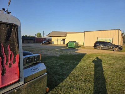 Koniec czasu i brak miejsca na pauzę: policjant zaprosił na parking dla radiowozów