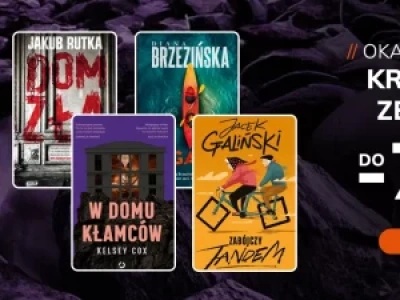 Promocje dnia – 15.10.2025: Znak, CCPress, Czarna Owca, Sobczak, Chmielarz, Harris, Oleszczuk, Cymelia