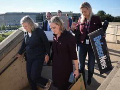 Bunt w Pentagonie. Dziennikarze wyszli w proteście