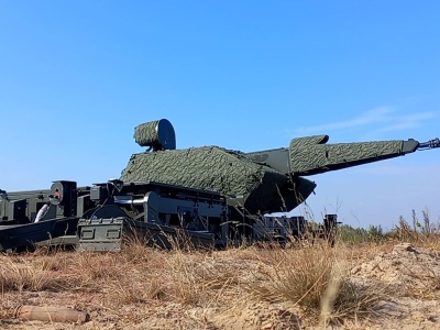 Niemiecki Skynex niszczy rosyjskie drony nad Ukrainą
