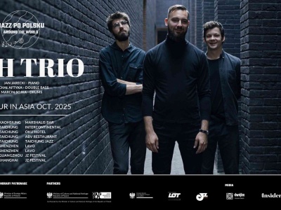 JAH Trio wystąpi na trasie koncertowej w Chinach – JAZZ po polsku