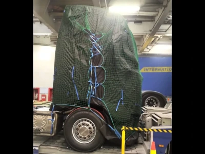 Kolejna nowość od Scanii – nowa kabina z pełną zasłoną w rejsie przez Bałtyk