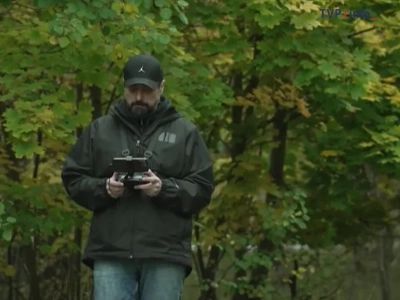 Dziennikarz latał dronem nad bydgoskimi zakładami zbrojeniowymi. Nie zrobiło to na nikim wrażenia