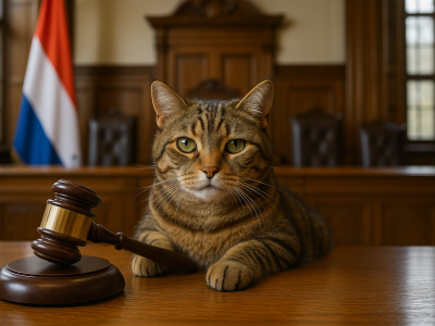 🐱 Kot na ławie oskarżonych: czy Holandia wprowadzi domowy areszt dla Mruczka?