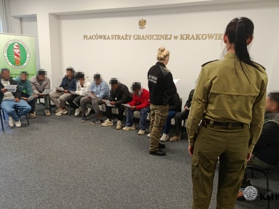 Fala zatrzymań nielegalnych cudzoziemców w Krakowie