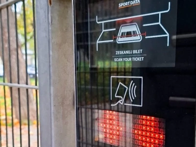 Pojawiły się skanery biletów przy Stadionie Miejskim