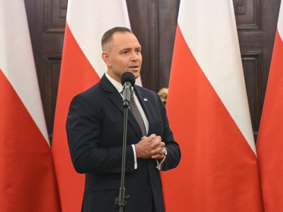 Weto prezydenta. W tle język wilamowski