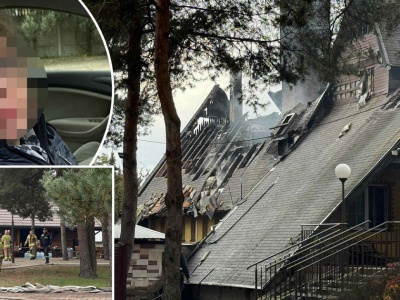 Spłonął Gościniec Melrose pod Warszawą. Właścicielka podejrzewa, jaka była przyczyna pożaru