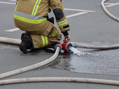 Kraków. Pożar na terenie szkoły podstawowej