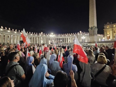 Czuwanie w Watykanie w rocznicę wyboru Jana Pawła II