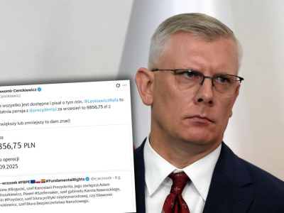 Cenckiewicz pokazał, ile zarabia w BBN. Przydacz: Nie rozumiem, o co jest inba