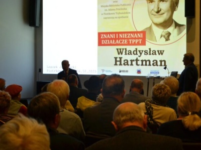 Wykład w Mediatece o znanych i nieznanych działaczach TPPT. Władysław Hartman