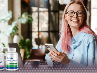 Zobacz. Pomyśl. Zareaguj! Inteligentny duet: Lensivit™ i Dr. Rath Omega 3 Vegan™