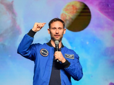 Sławosz Uznański-Wiśniewski na Politechnice Łódzkiej